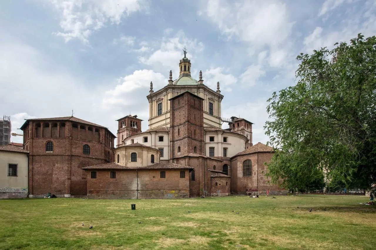 شقة Easylife - Bellissimo E Luminoso Appartamento A Colonne Di San Lorenzo ميلان