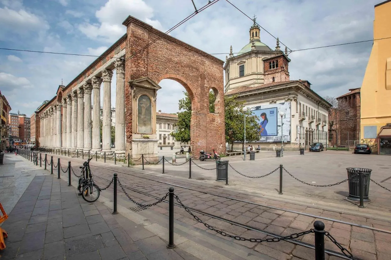 Easylife - Bellissimo E Luminoso Appartamento A Colonne Di San Lorenzo ميلان شقة
